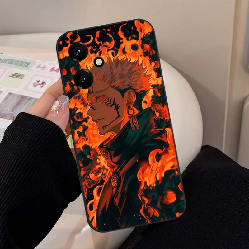 Черный чехол для телефона с из – обзор и цена Phone Cases Jujutsu Kaisen