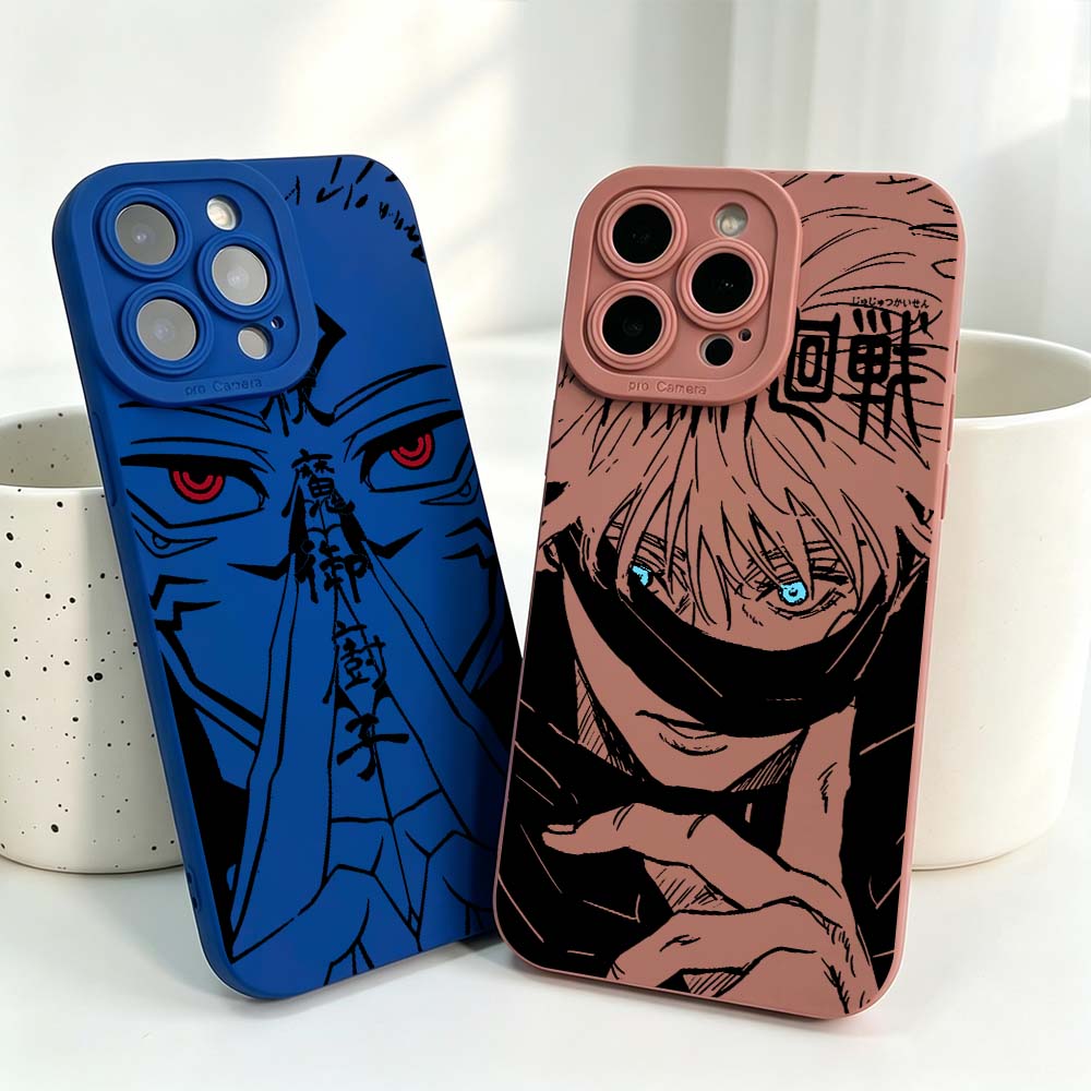 Мягкий силиконовый чехол с кру – обзор и цена Phone Cases Jujutsu Kaisen