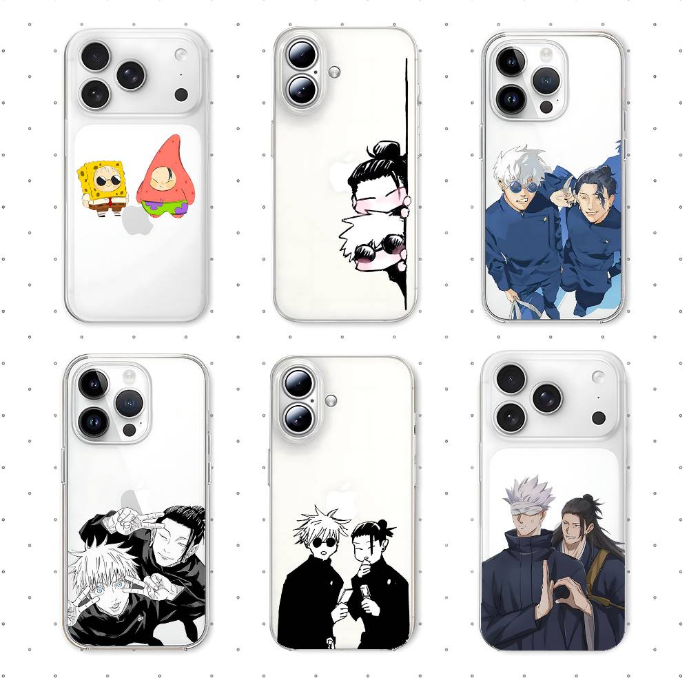 Прозрачный чехол S-Satoru Gojo – обзор и цена Phone Cases Jujutsu Kaisen